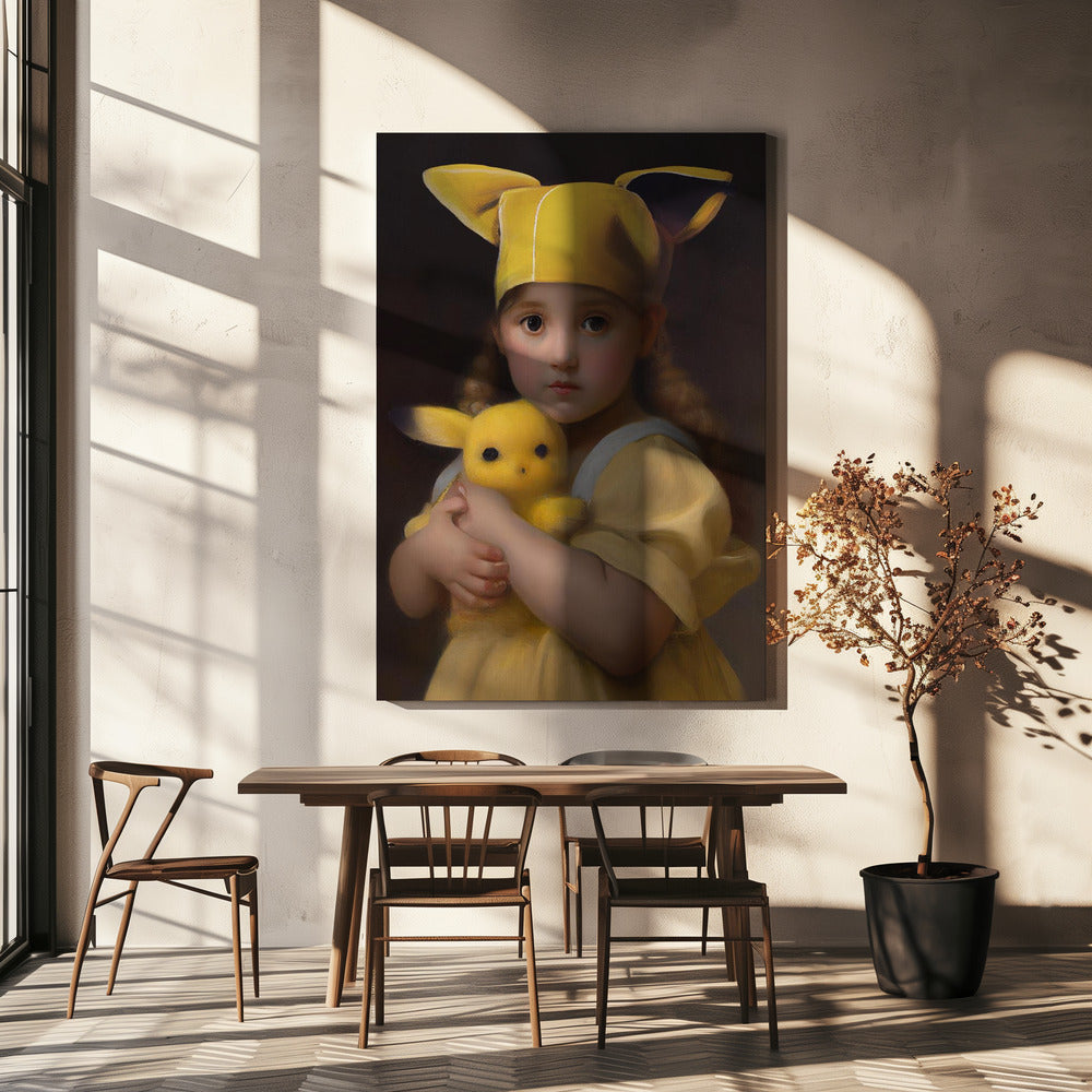 Kawaii Klein Meisje | Canvas