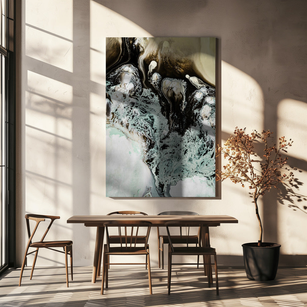 Subtiele Aardse Beweging 2 | Canvas