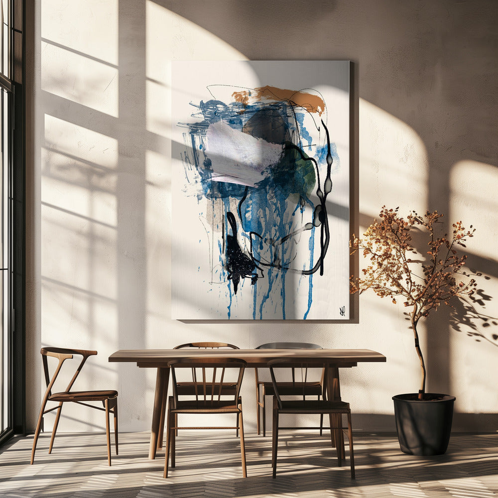 Tweeling Abstract 1 | Canvas