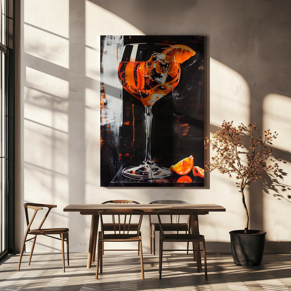 Aperol Spritz Donkere Editie | Canvas