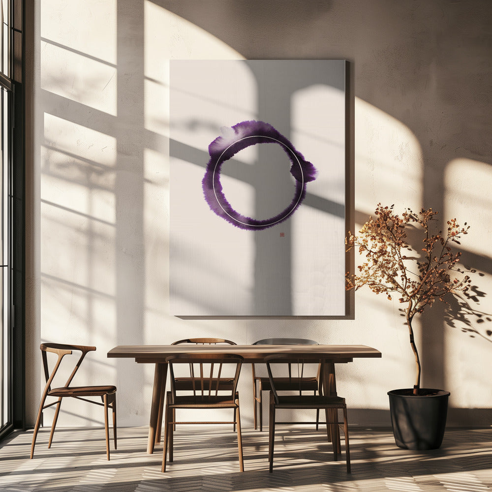 Cirkel nr. 3 | Roos | Canvas