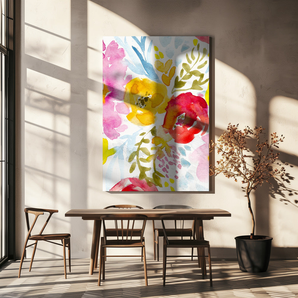 Mei Bloemen | Canvas
