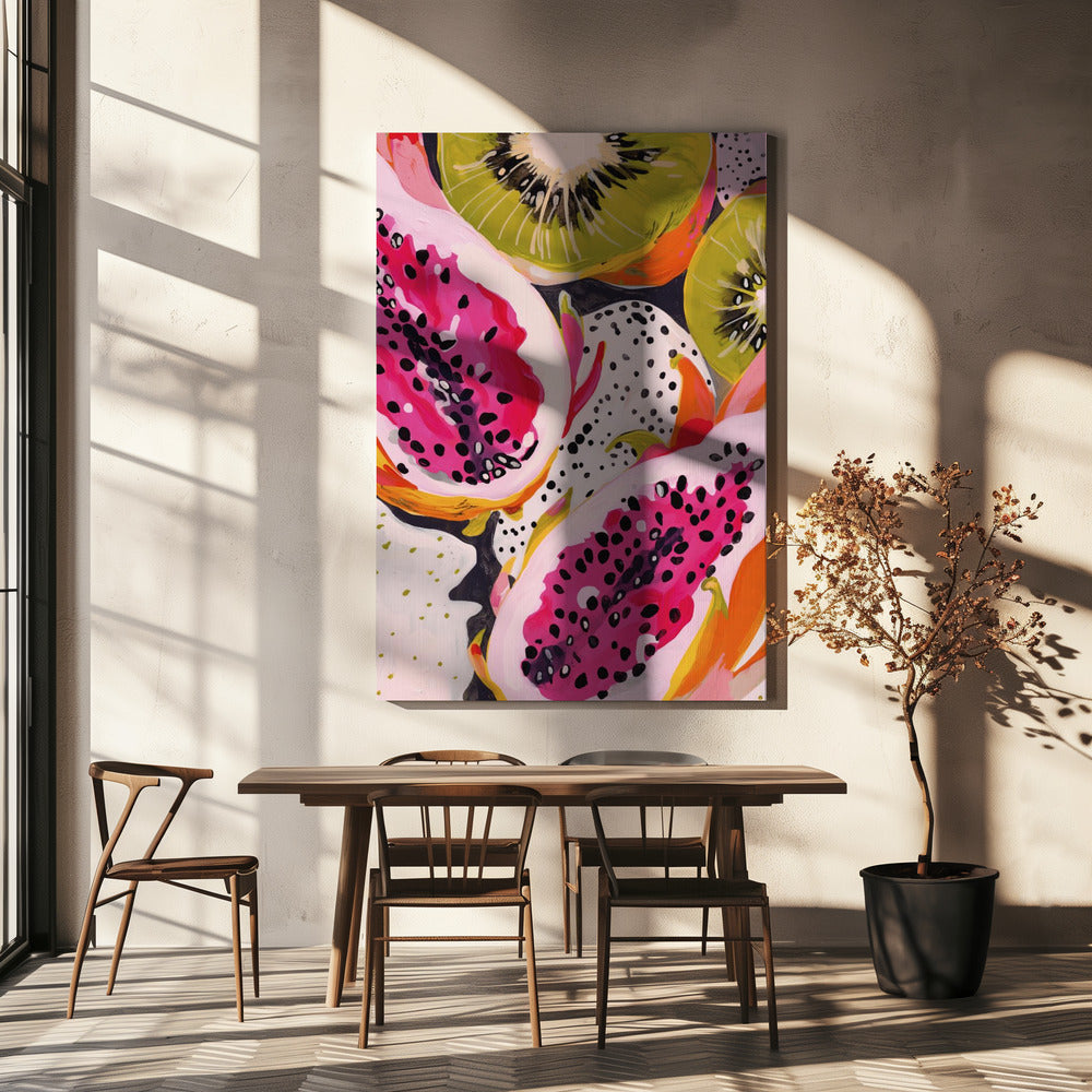 Levendige fruitharmonie | Canvas