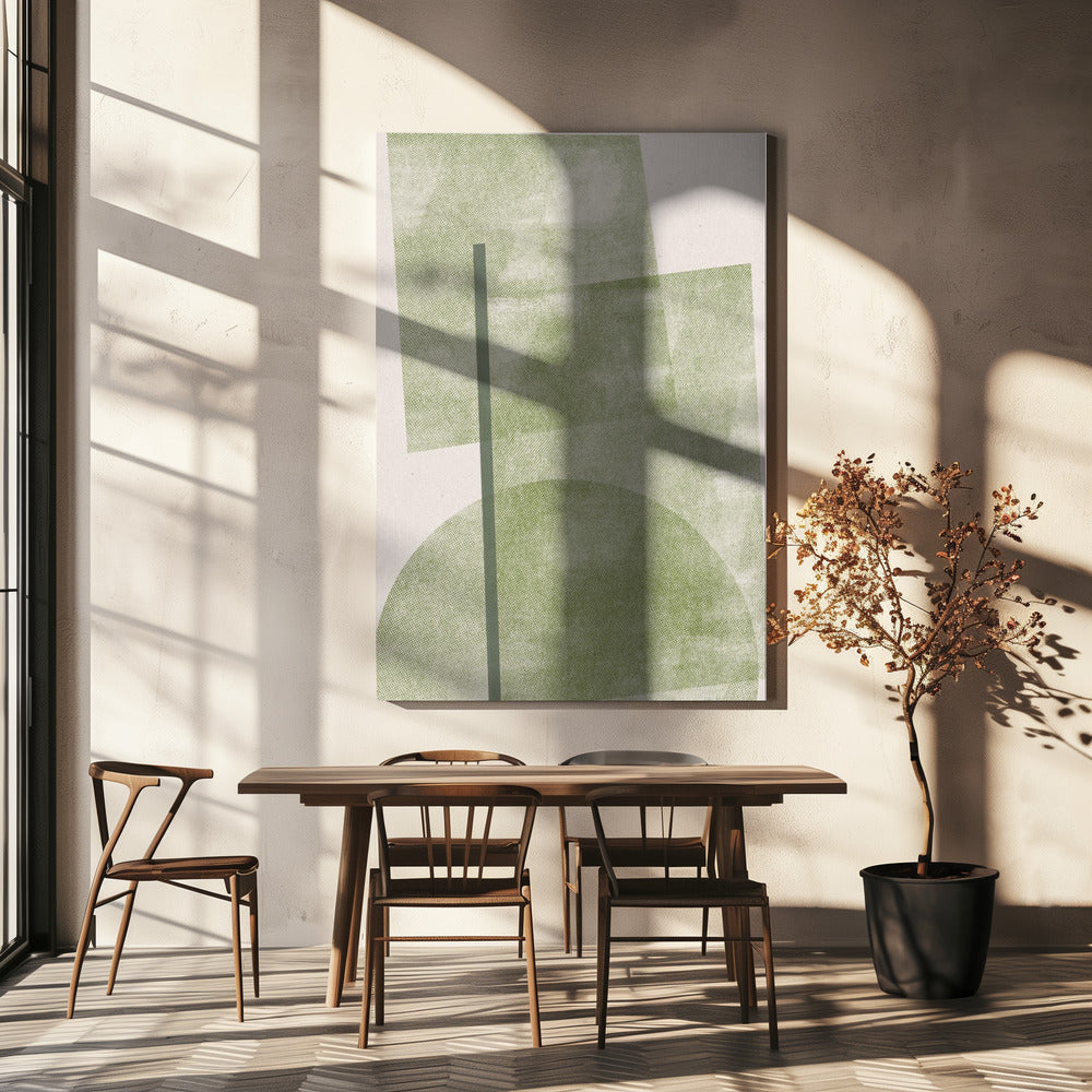 Geometrische Haze | Canvas