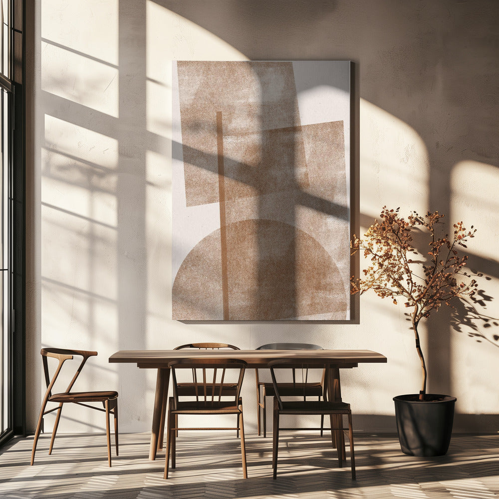 Geometrische Haze | Canvas