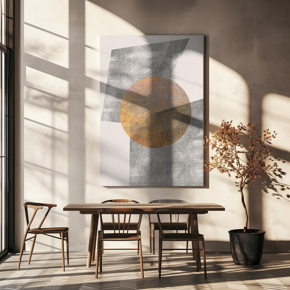 Gouden Fusie | Canvas