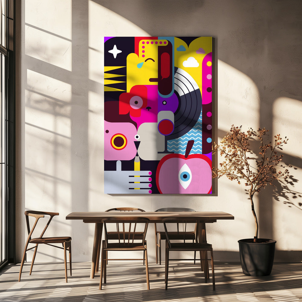 Pop Art Leven | Canvas