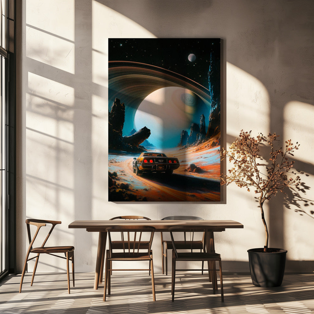 Ultieme ruimteracer | Canvas