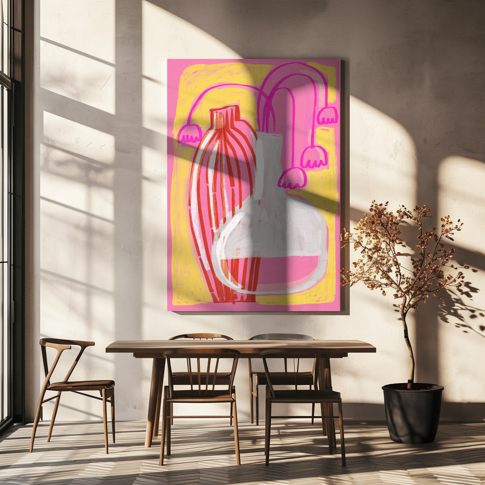 Bloemenritme | Canvas