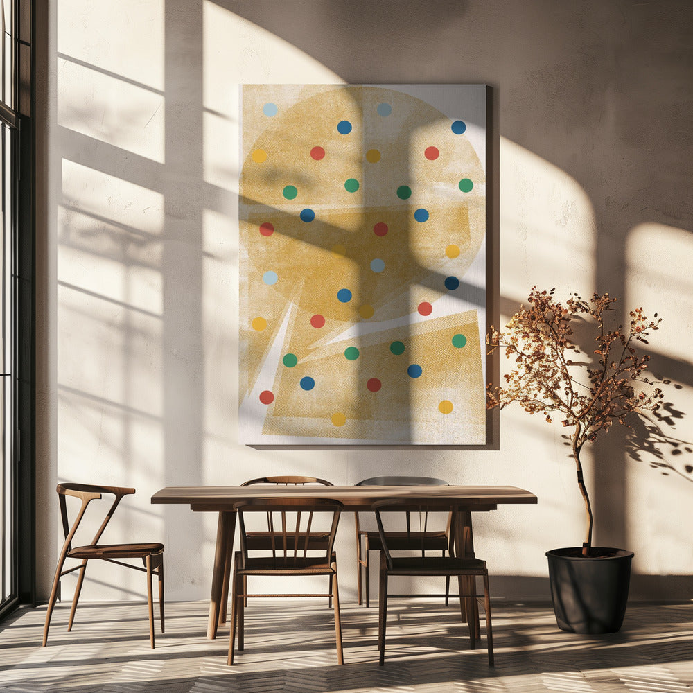 Polka Dot Harmony | Canvas
