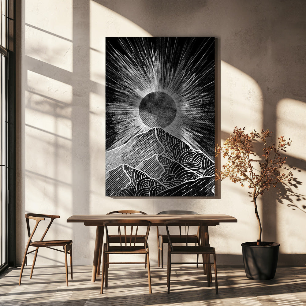 De Sunburst Peak | Canvas