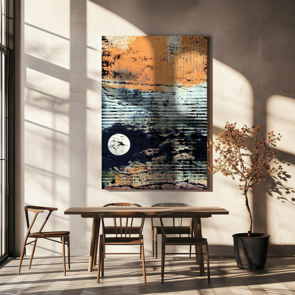 Maannevelreflectie | Canvas