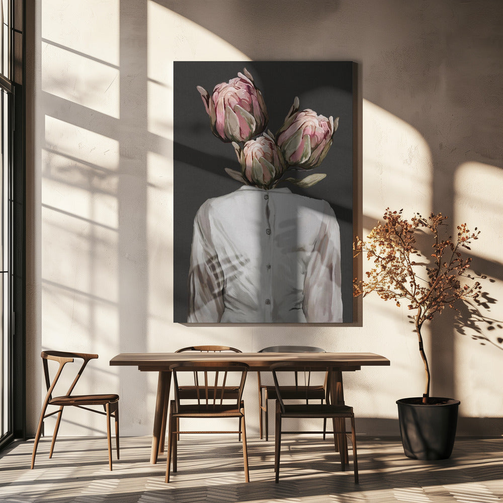 Onbekende Verlangen Nr. I (donkere Versie) | Canvas