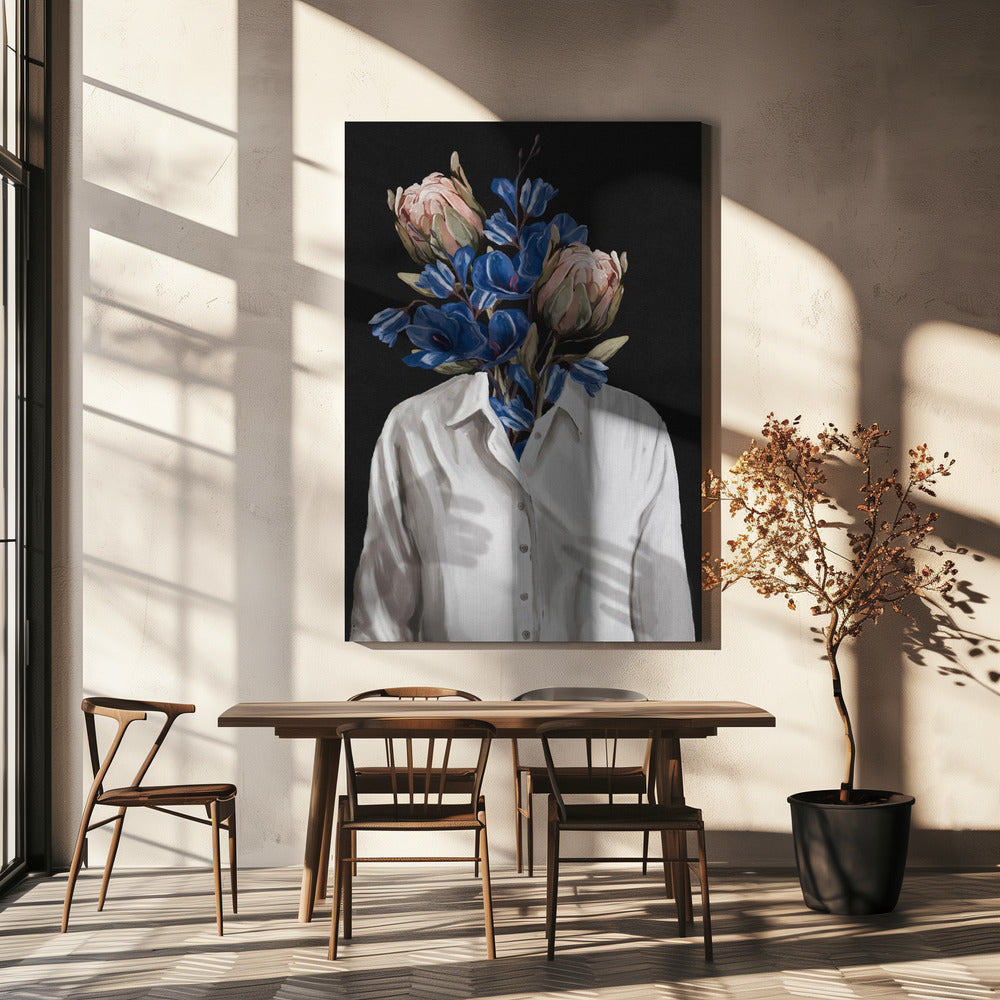 Onbekend Verlangen Nr. II (donkere versie) | Canvas
