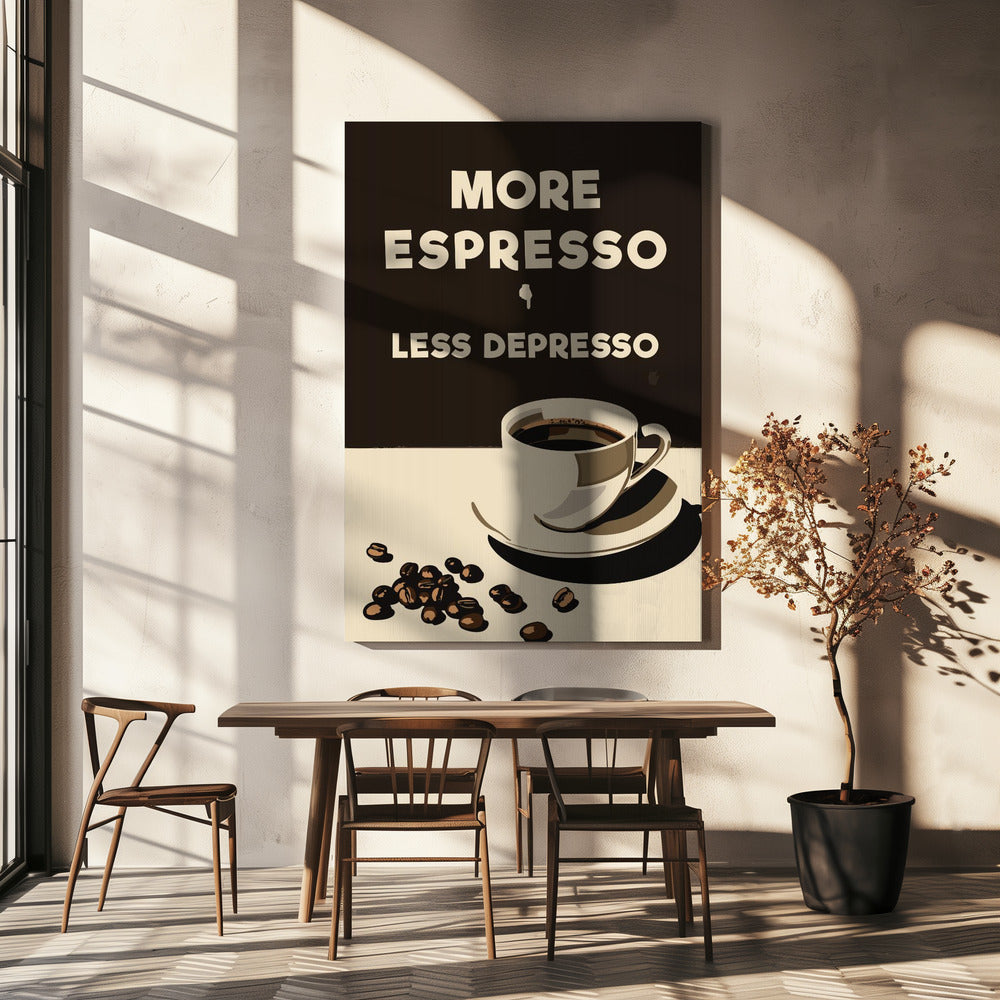Meer espresso - minder depressie | Canvas