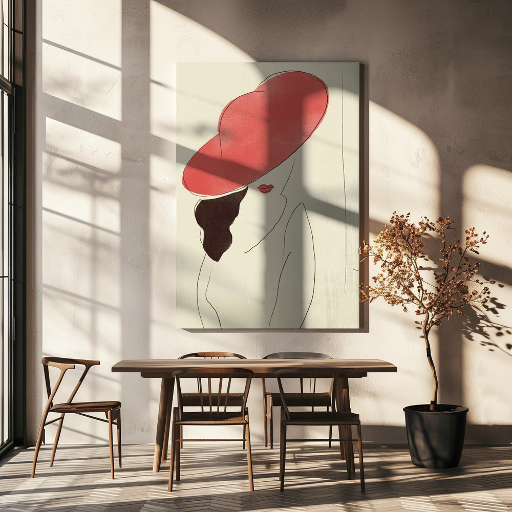 Red Hat Elegance | Canvas