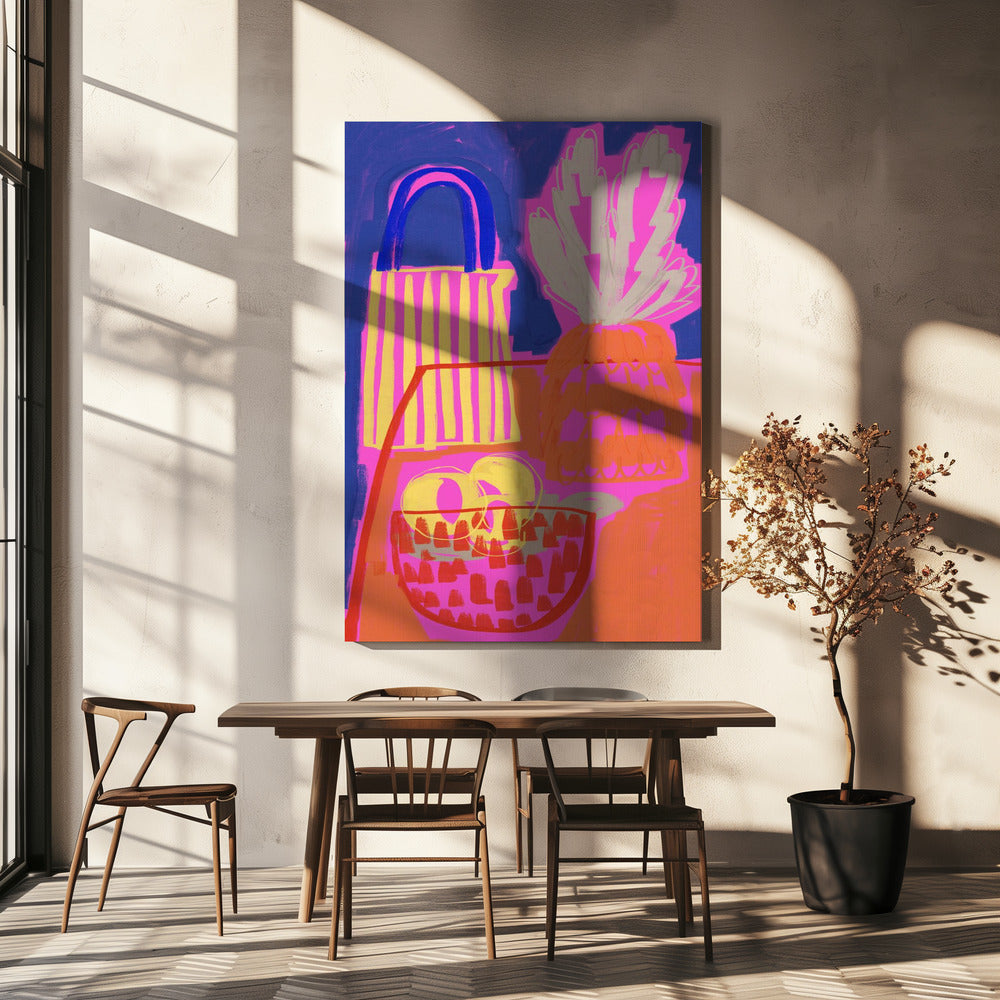 Tropische levendigheid | Canvas