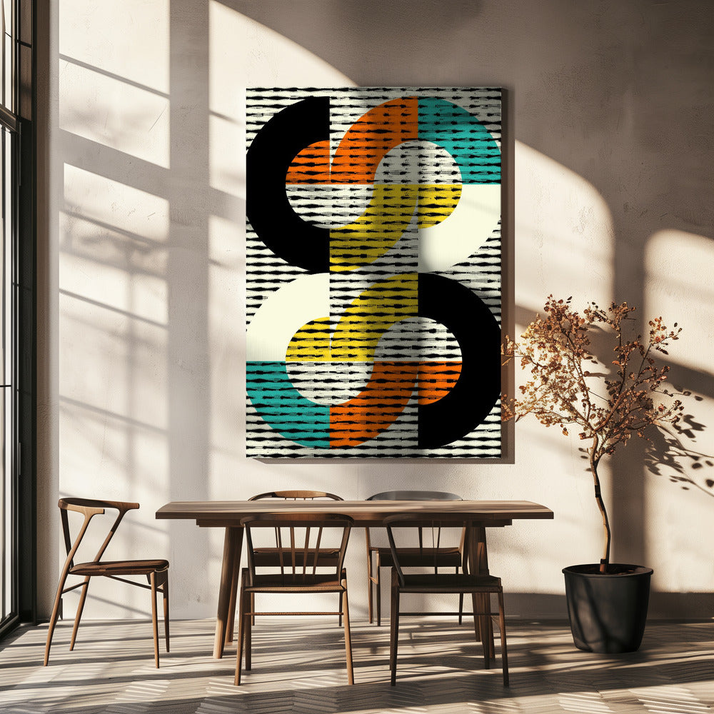 Geometrische symfonie | Canvas