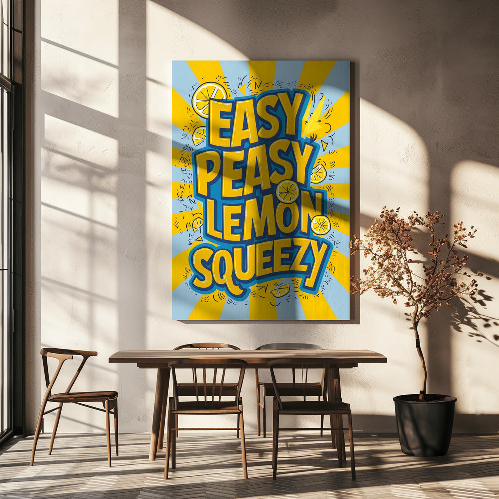 Easy Peasy Lemon Squeezy 2 | Canvas