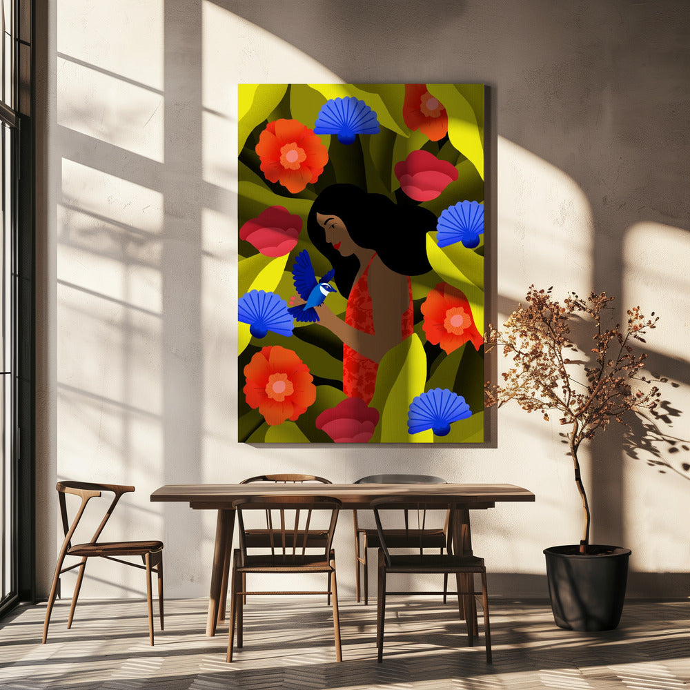 De natuur is mijn vriend | Canvas