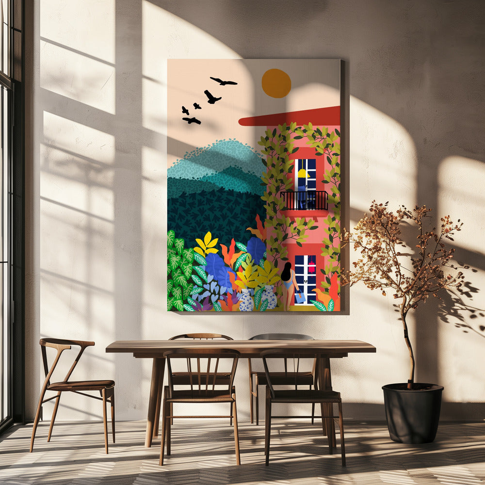 Summer House | Canvas