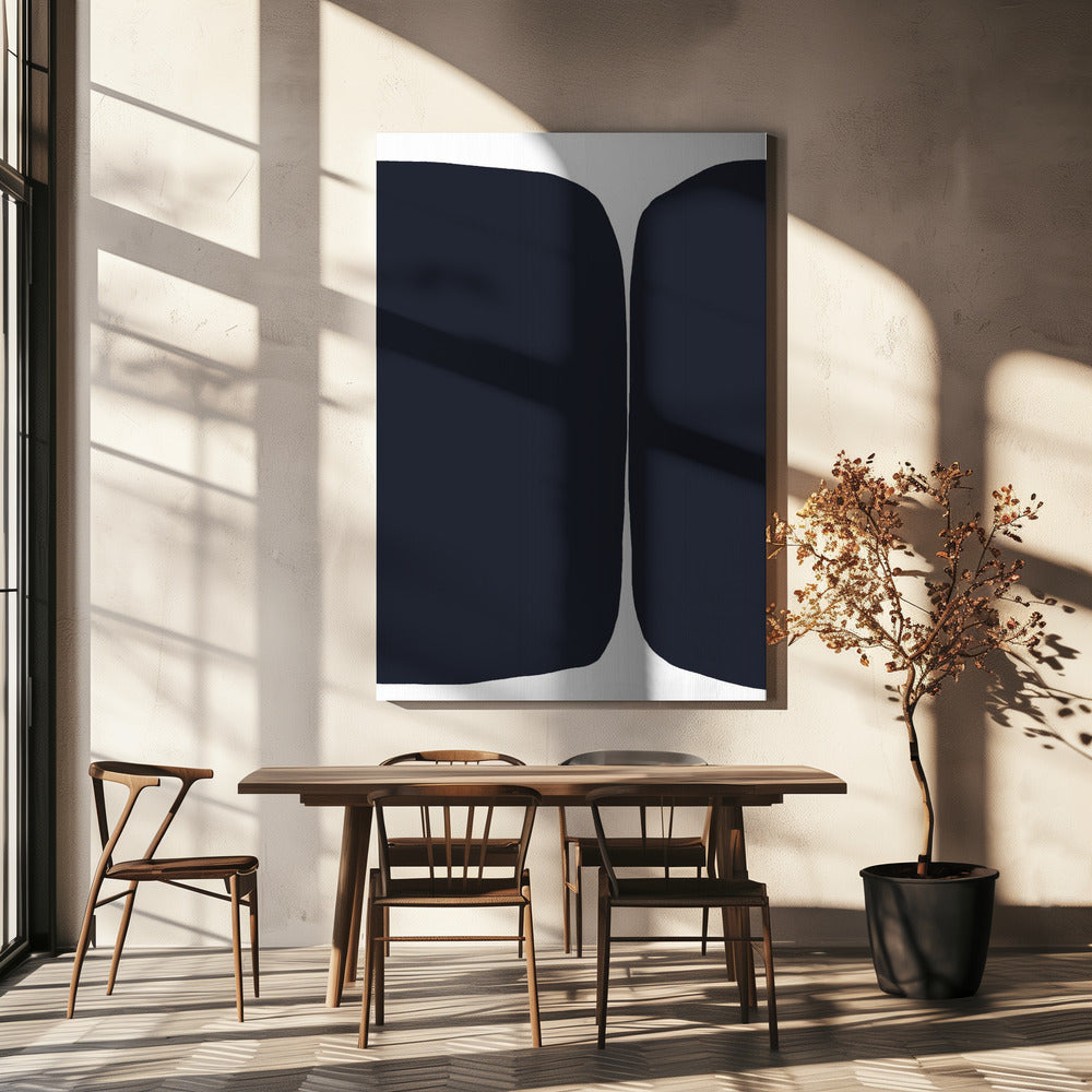 Middernachtdualiteit | Canvas