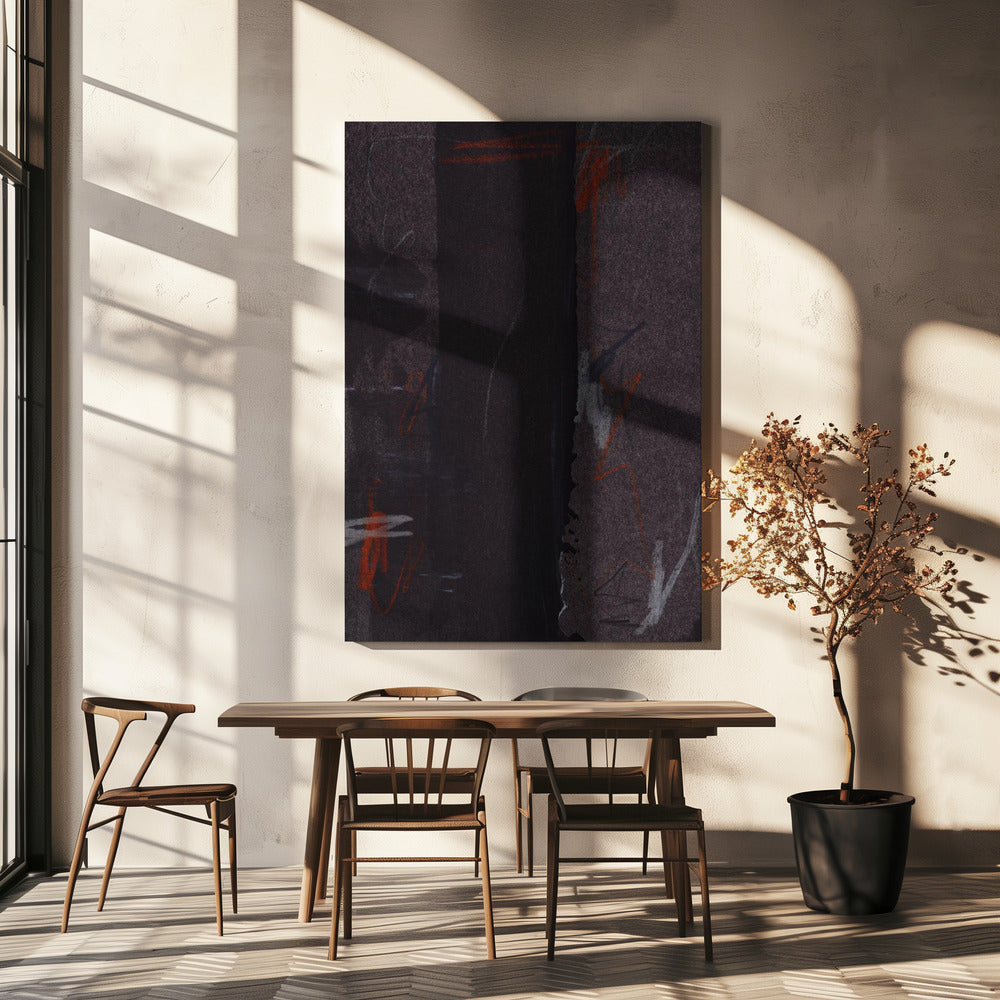 Vibrant Red And White Accents | Canvas