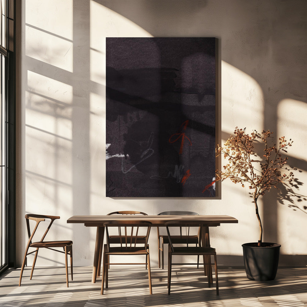 Whispers in Charcoal | Canvas