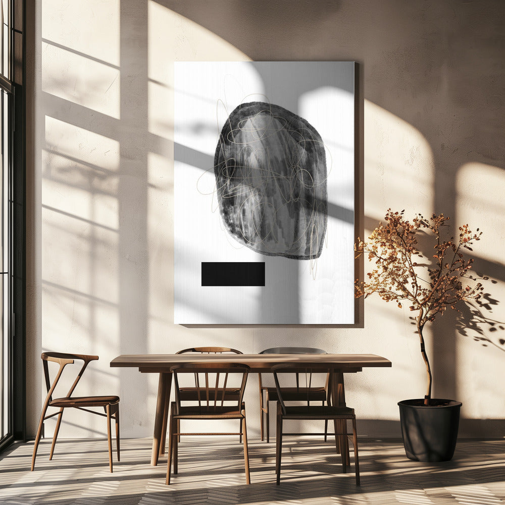 Black And Gray Hues | Canvas