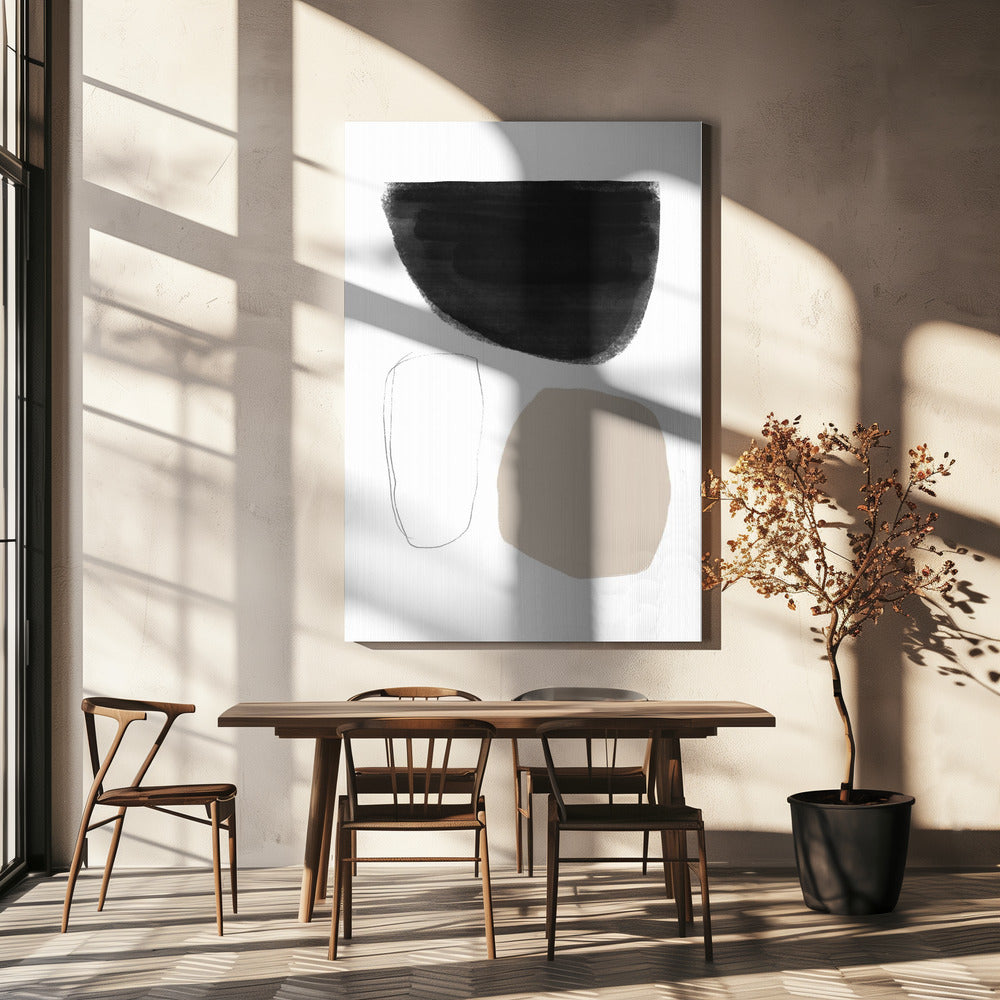 Geometric Shapes in Harmony | Canvas