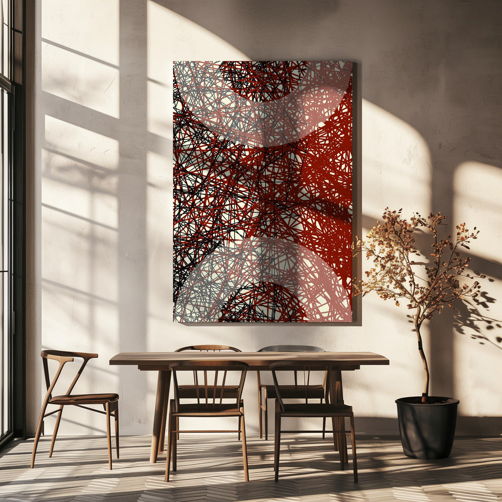 Verstrengelde beweging | Canvas