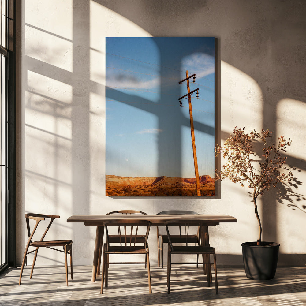 Ghost Ranch Zonsondergang II | Canvas