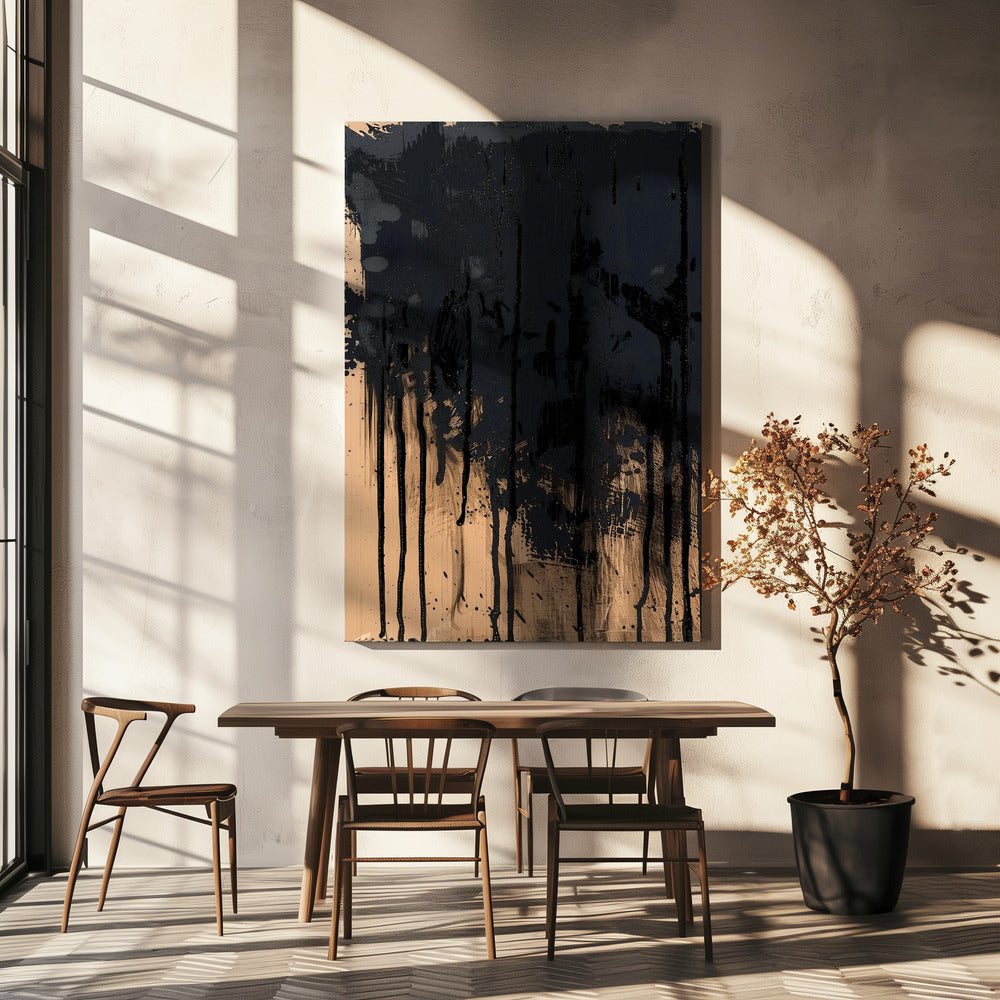 Verf het zwart | Canvas