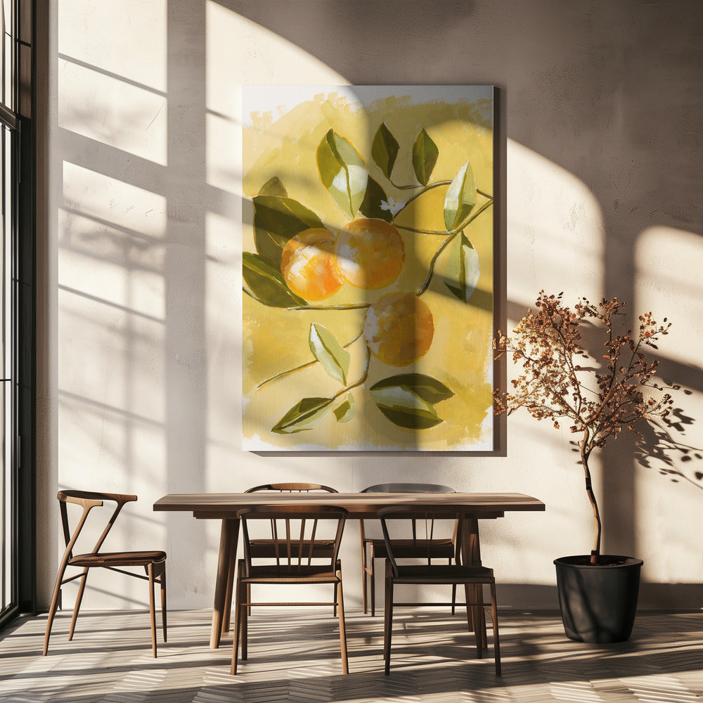 Sinaasappelboom | Canvas