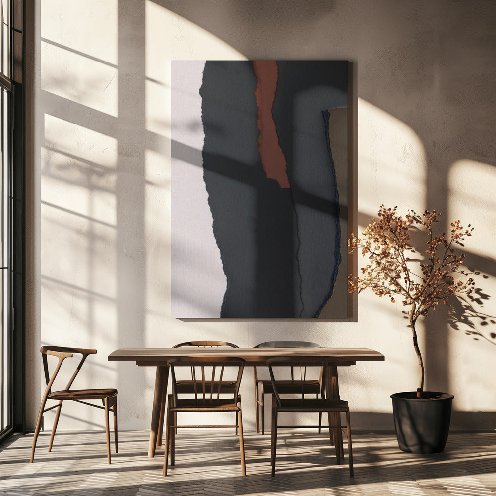 Gescheurd papier 10 | Canvas