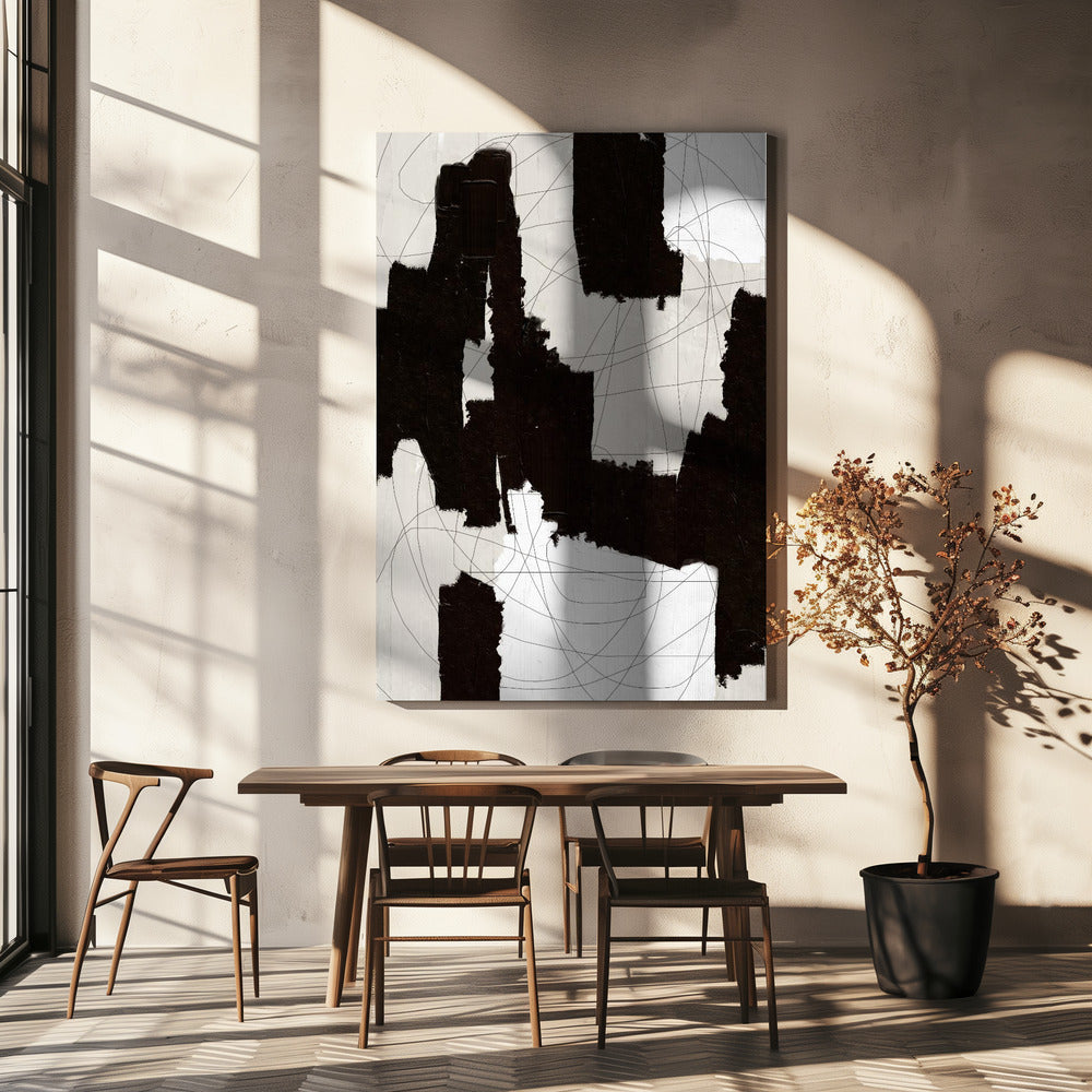 Chaotische Harmonie | Canvas