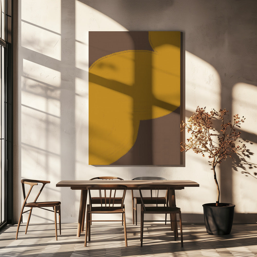 Gouden Stroom | Canvas