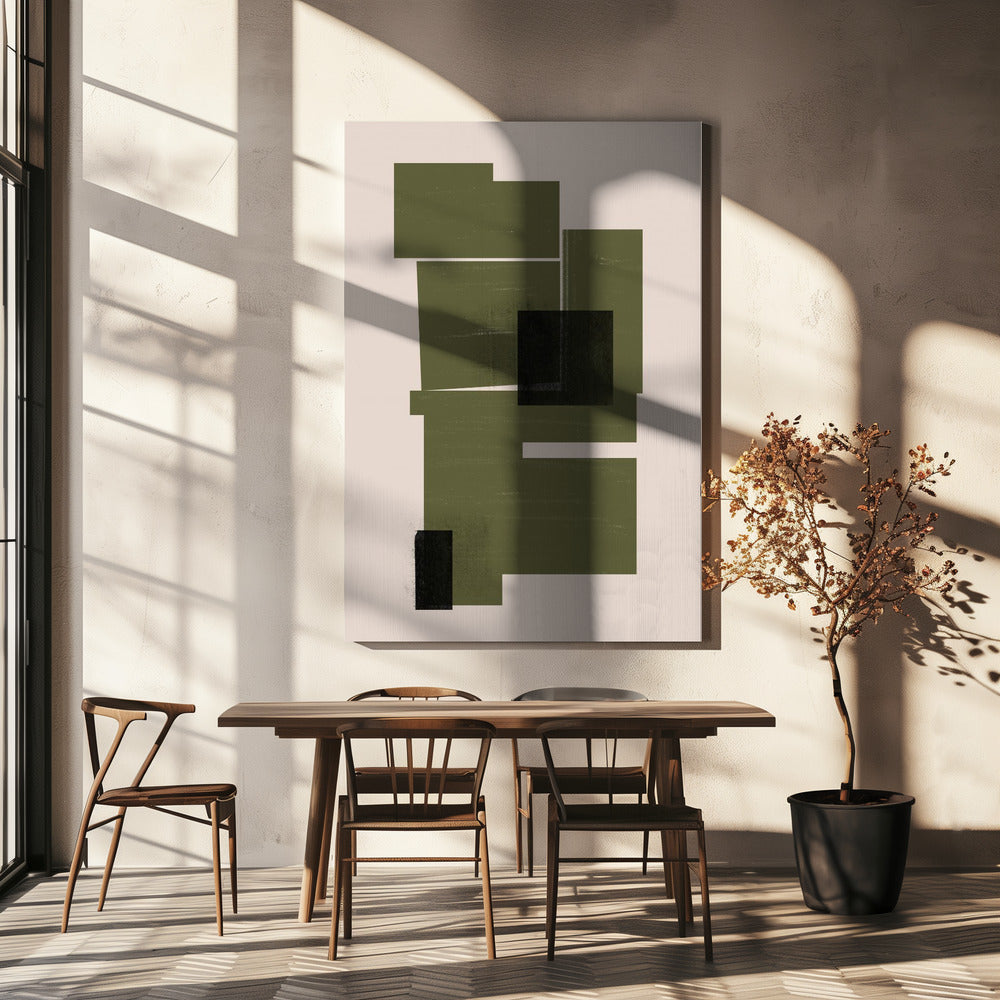 Gestructureerde blokken | Canvas