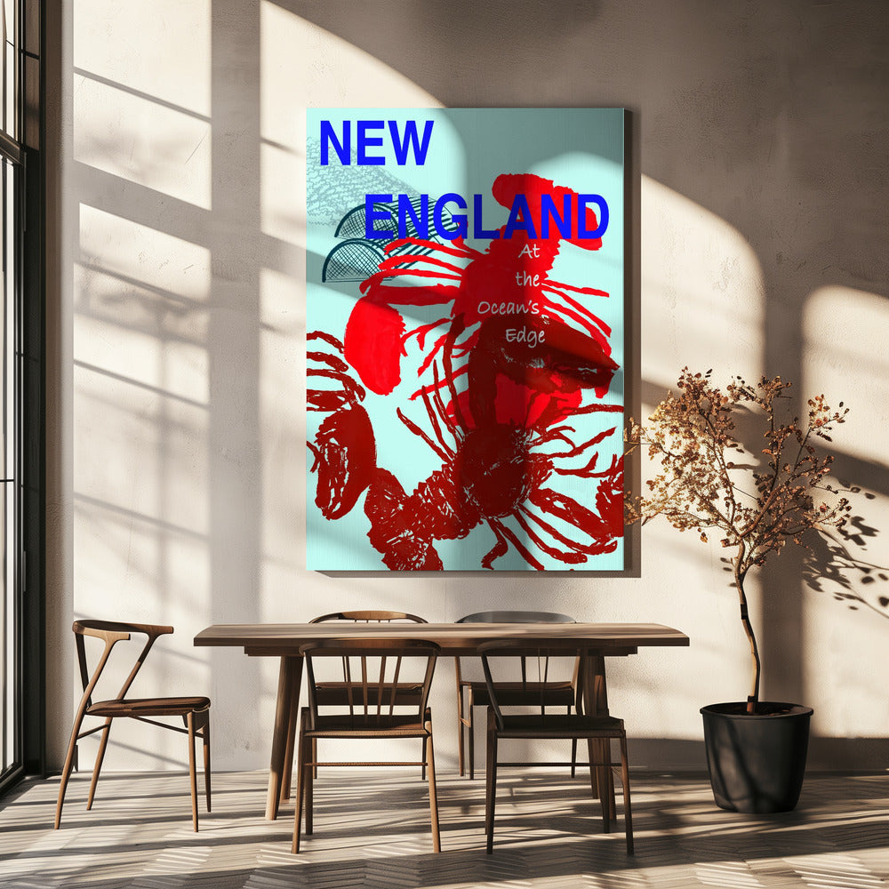 New England-poster | Canvas