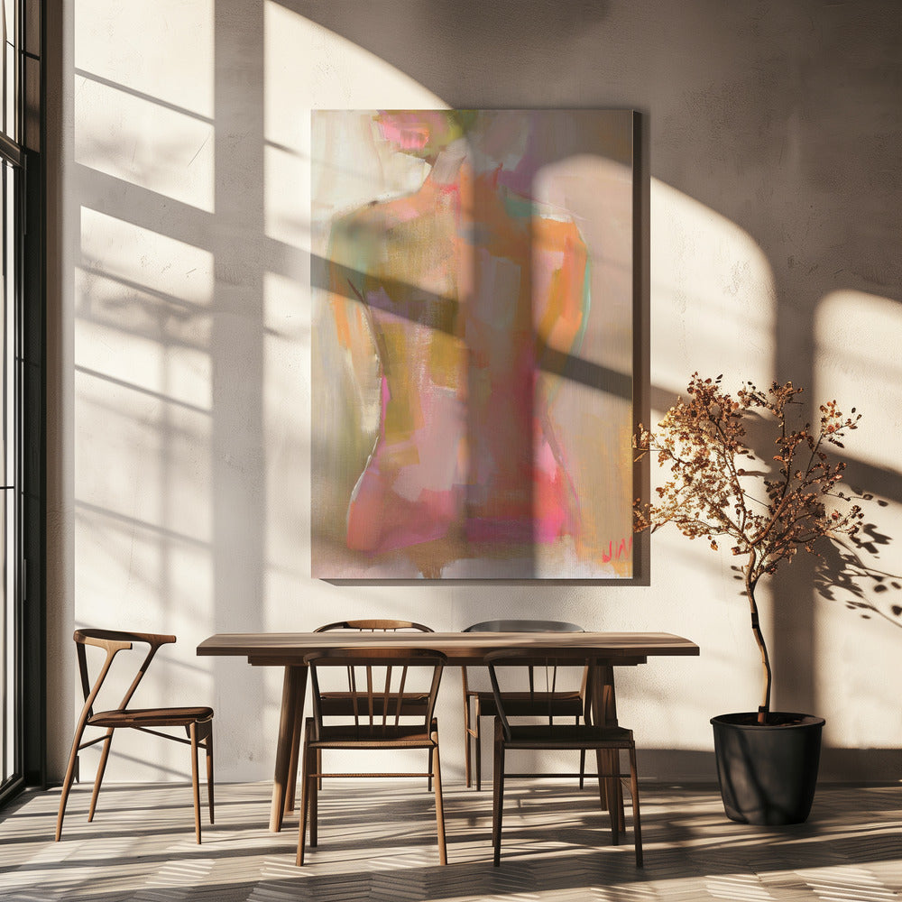 Vrouw S Rug | Canvas