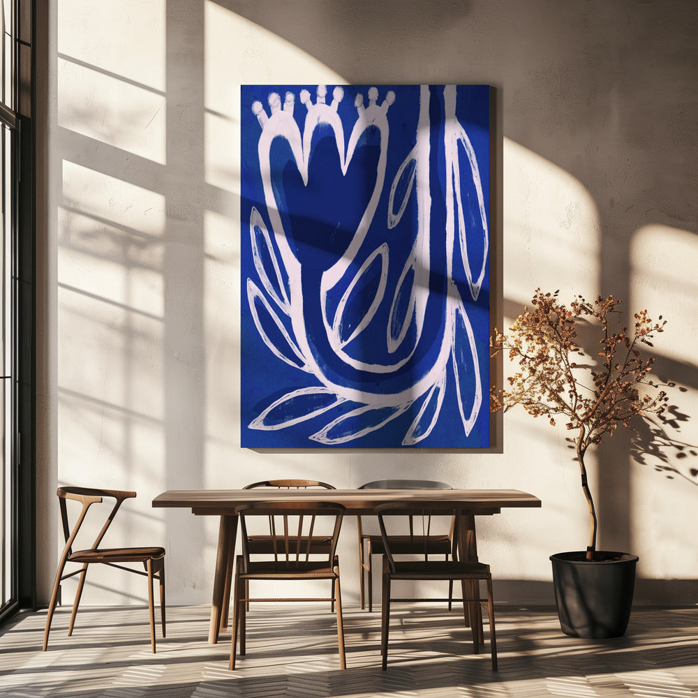 Floral Midnight | Canvas