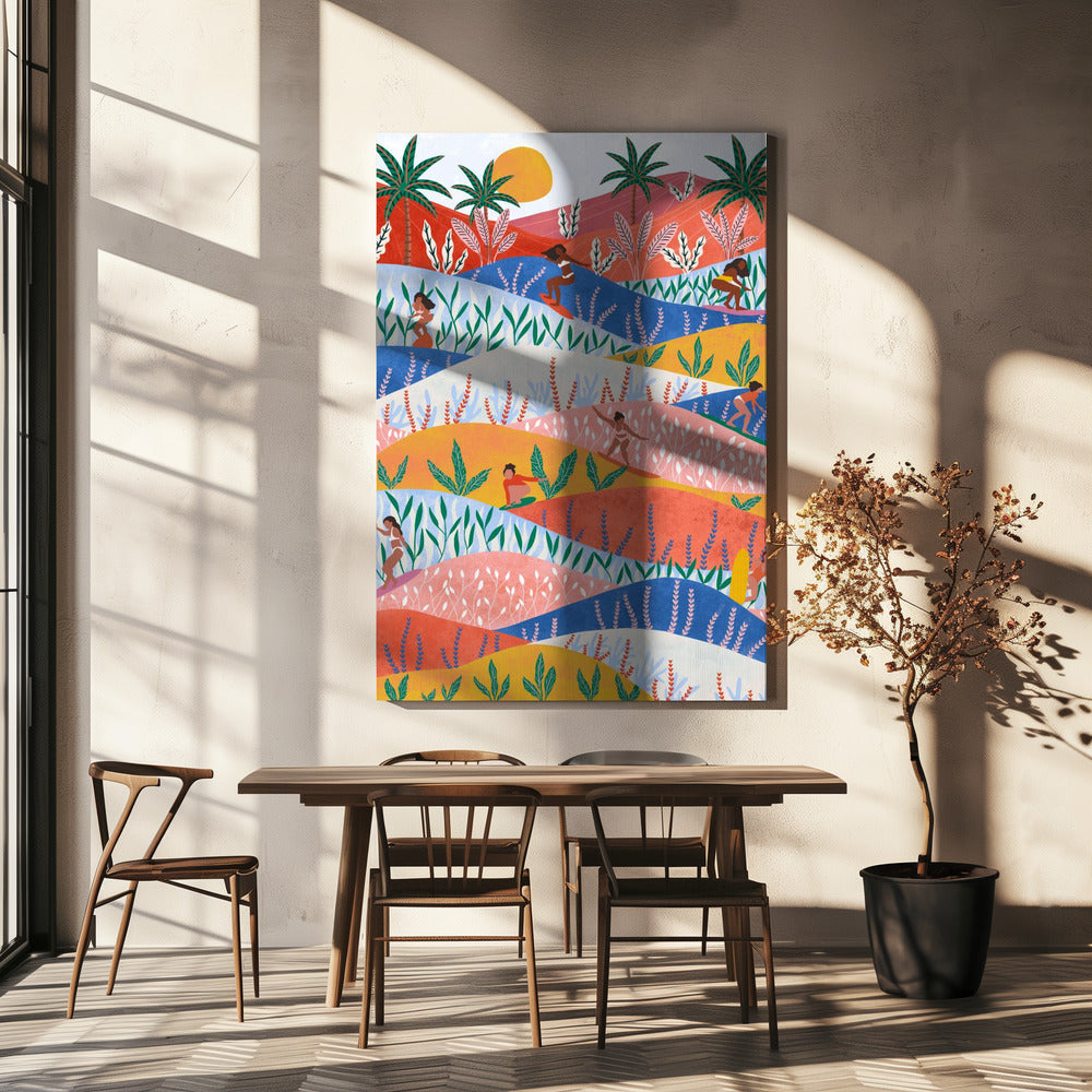 Surfers | Canvas