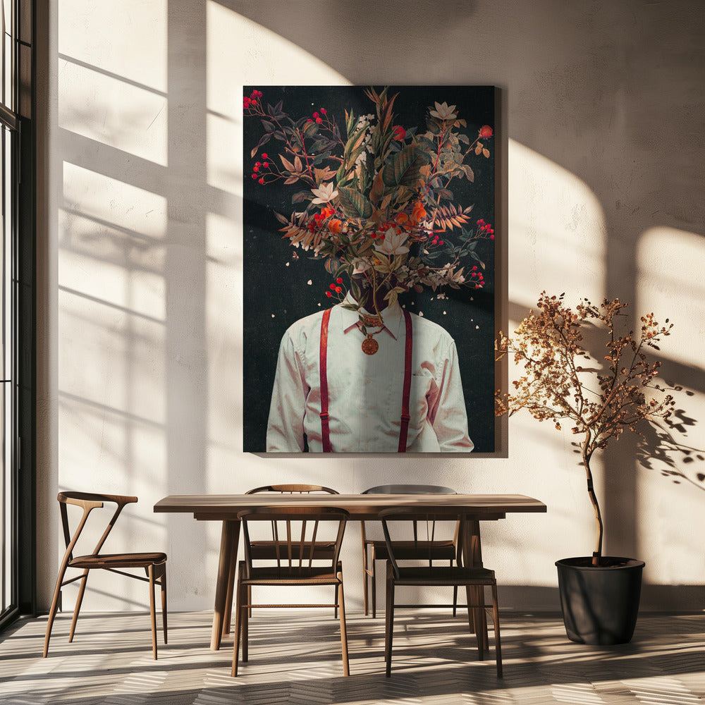 Gebladerte door Frank Moth | Canvas