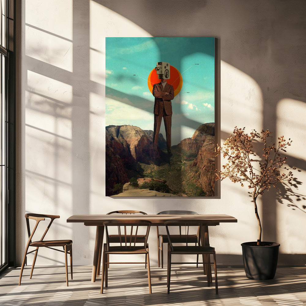 Video404 door Frank Moth | Canvas