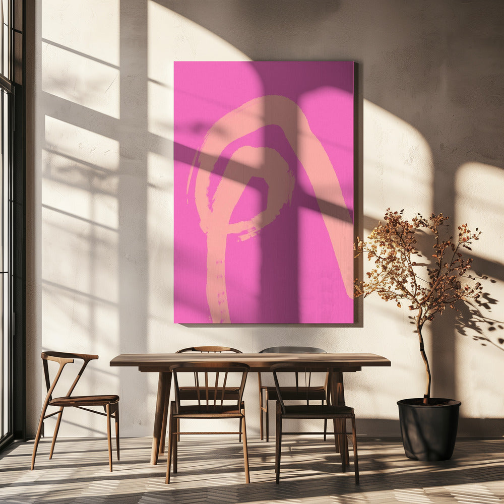 Gebogen gefluister | Canvas