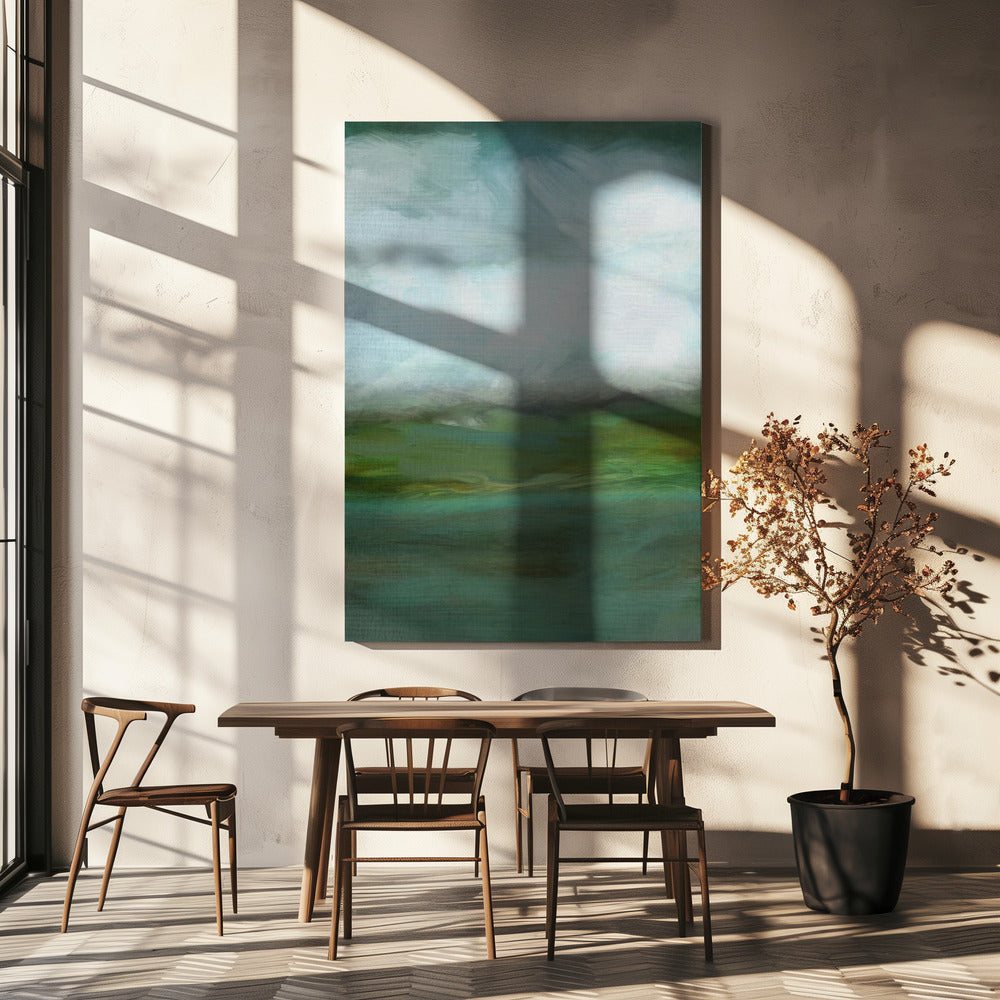 Ruwe zee olie paneel 1 | Canvas