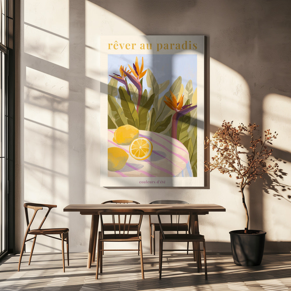 Rêver Au Paradis - Citroen | Canvas