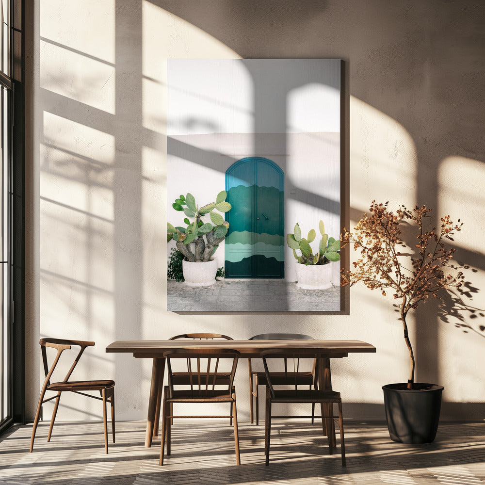 De Ostuni-deur | Canvas