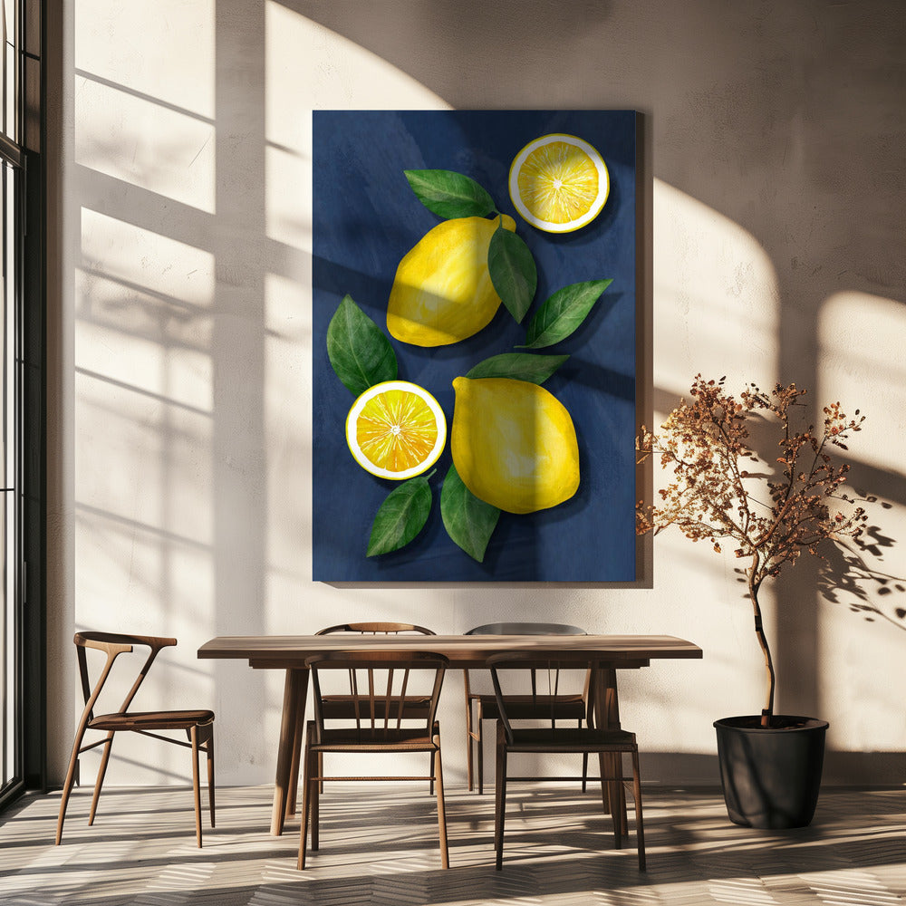 Citroenen | Canvas