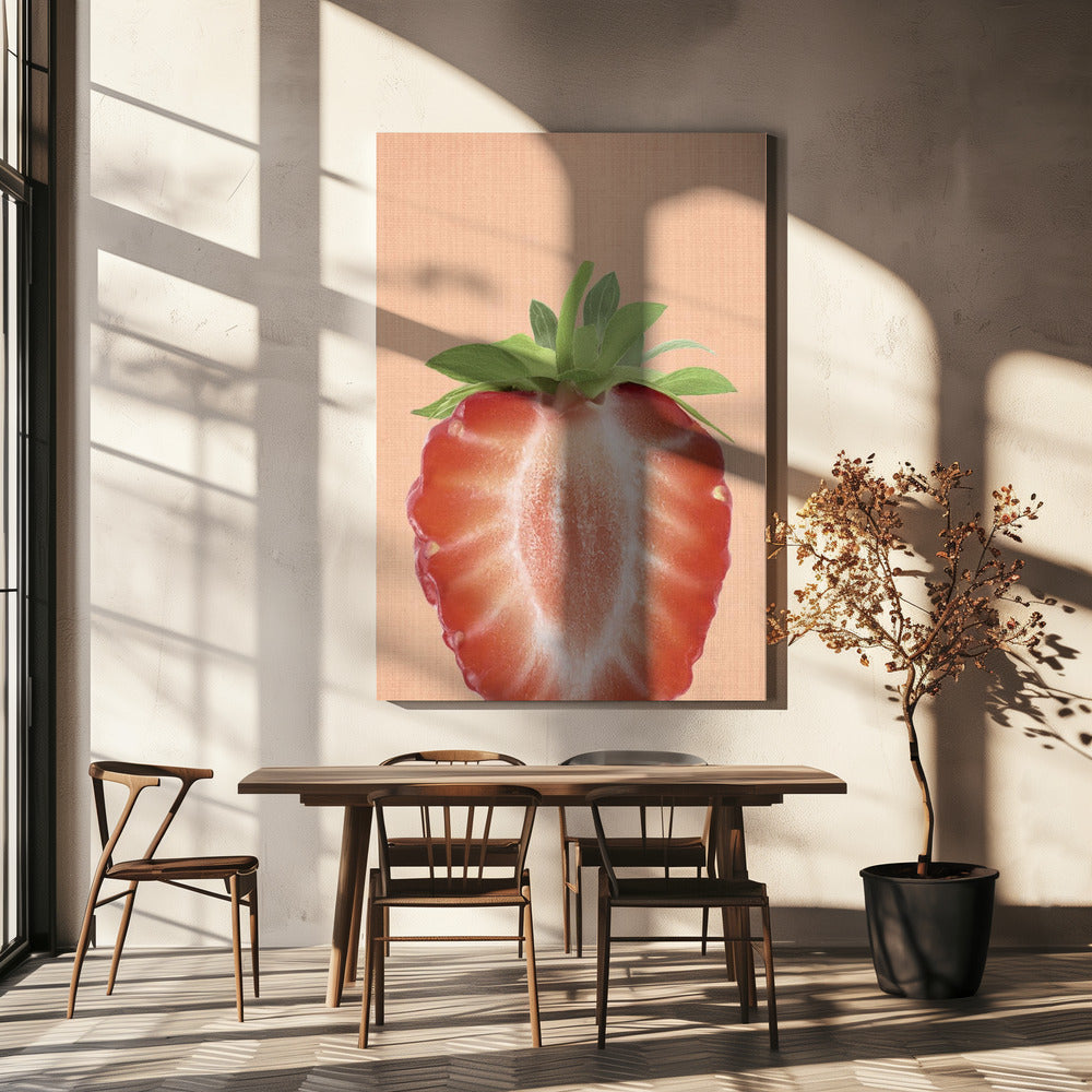 Aardbeienpop | Canvas